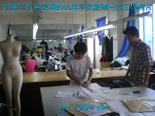 2007年学员蒋荣同学工作照片(图1)